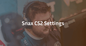 Snax CS2 Settings, Crosshair & Configs Guide