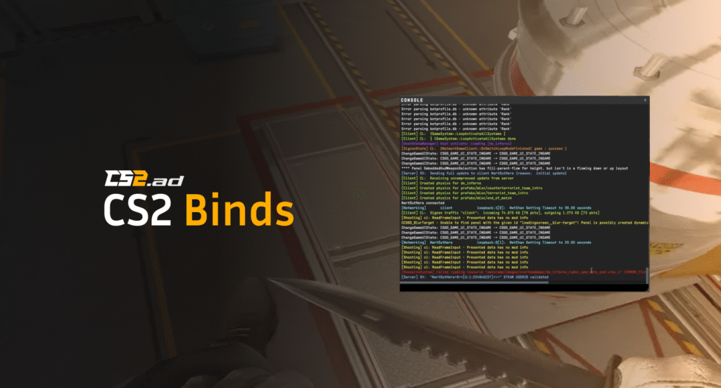 CS2 Binds Guide: Best Keybinds, Scripts & Autoexec