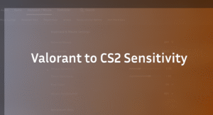 Valorant to CS2 Sensitivity Converter – Accurate 2026 Guide