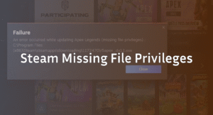 Steam Missing File Privileges Error (Fix It Fast)