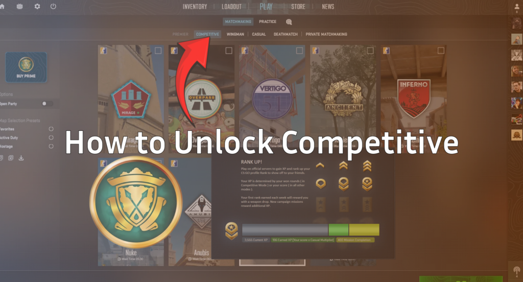 How to Unlock Competitive in CS2: Complete 2026 Guide