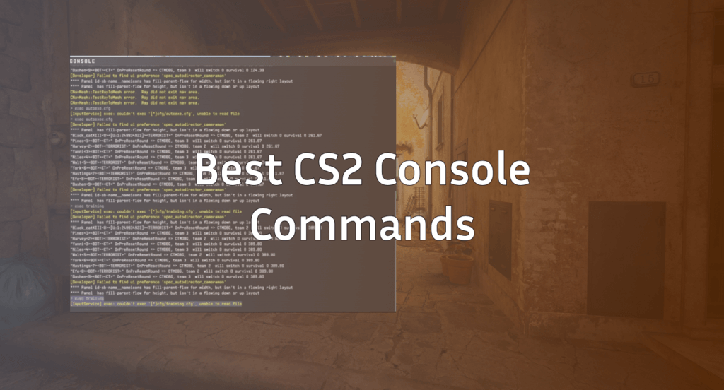 Best CS2 Console Commands for FPS & Performance