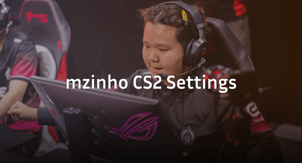 mzinho CS2 Settings: Crosshair, Sensitivity & Config