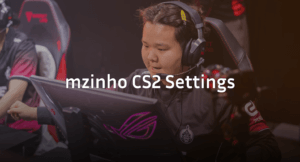mzinho CS2 Settings: Crosshair, Sensitivity & Config