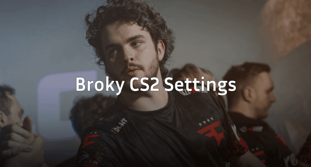 Broky CS2 Settings – Crosshair, Sensitivity & Config