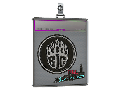 Sticker Slab | BIG (Foil) | Stockholm 2021