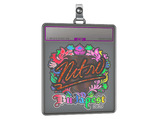 Sticker Slab | nitr0 (Holo) | Budapest 2025