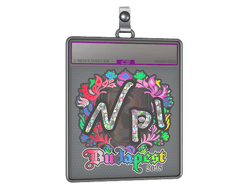 Sticker Slab | npl (Holo) | Budapest 2025