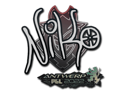 Sticker | NiKo | Antwerp 2022