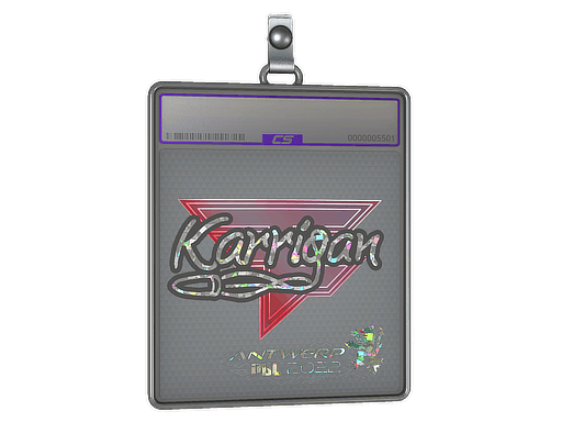 Sticker Slab | karrigan (Glitter) | Antwerp 2022