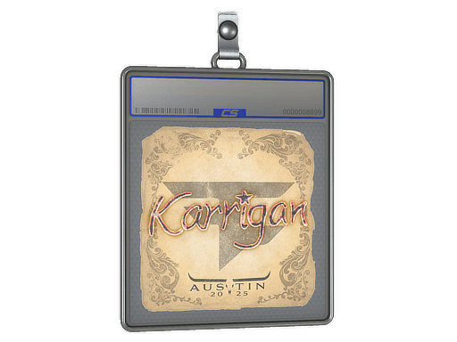 Sticker Slab | karrigan | Austin 2025