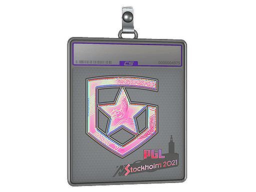 Sticker Slab | Gambit Gaming (Holo) | Stockholm 2021