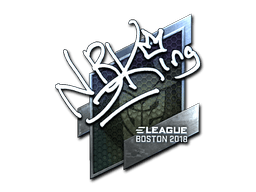 Sticker | NBK- (Foil) | Boston 2018