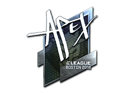 Sticker | apEX (Foil) | Boston 2018