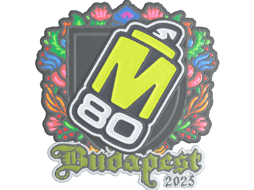 Sticker | M80 (Embroidered) | Budapest 2025