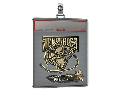 Sticker Slab | ins (Gold) | Antwerp 2022