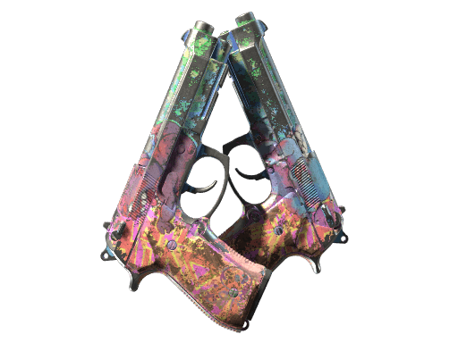 Dual Berettas | Sweet Little Angels - Battle-Scarred