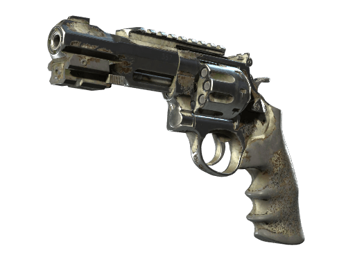 R8 Revolver | Bone Mask - Battle-Scarred