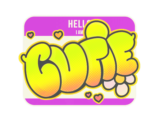 Sticker | Cutie (Holo)