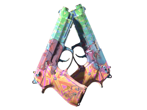 Dual Berettas | Sweet Little Angels - Field-Tested