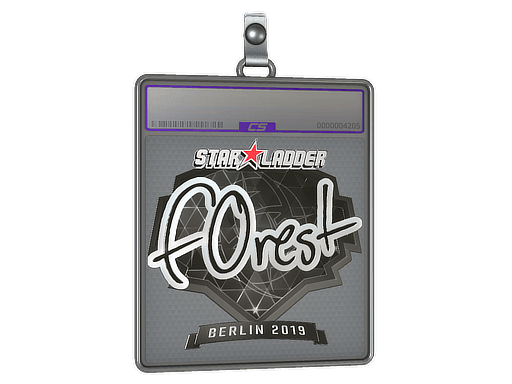 Sticker Slab | f0rest (Foil) | Berlin 2019