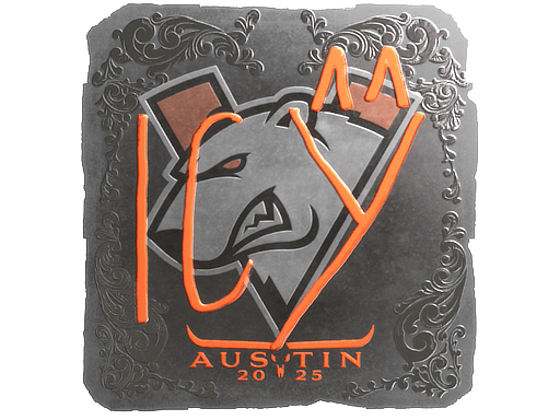Sticker | ICY (Foil) | Austin 2025