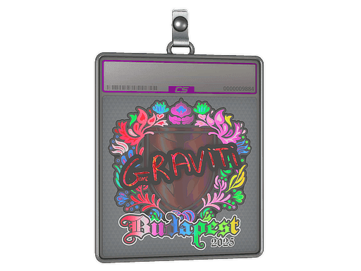 Sticker Slab | Graviti (Holo) | Budapest 2025