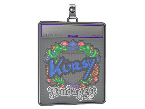 Sticker Slab | Kursy (Embroidered) | Budapest 2025