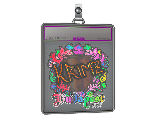 Sticker Slab | KRIMZ (Holo) | Budapest 2025