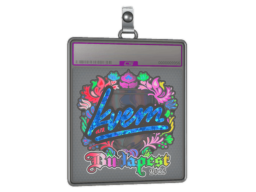 Sticker Slab | Kvem (Holo) | Budapest 2025