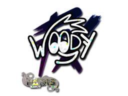 Sticker | WOOD7 (Glitter) | Paris 2023