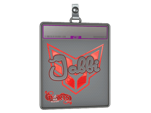 Sticker Slab | jabbi (Holo) | Paris 2023