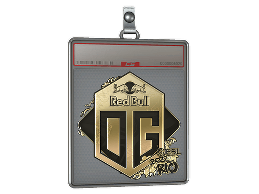 Sticker Slab | OG (Gold) | Rio 2022