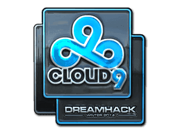 Sticker | Cloud9 (Foil) | DreamHack 2014