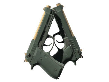 Dual Berettas | Contractor - Field-Tested