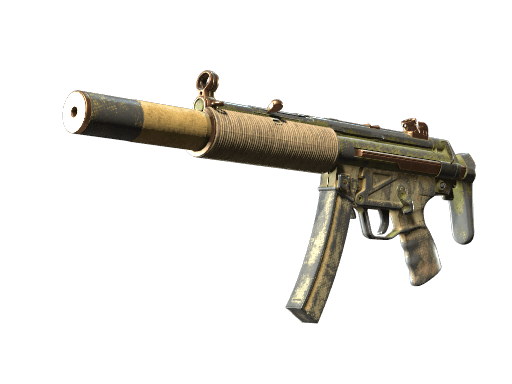 MP5-SD | Savannah Halftone - Battle-Scarred