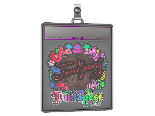 Sticker Slab | JamYoung (Holo) | Budapest 2025