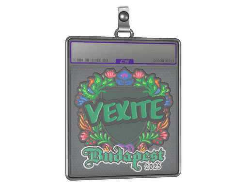 Sticker Slab | vexite (Embroidered) | Budapest 2025