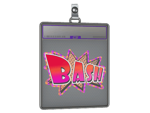 Sticker Slab | Bash (Holo)