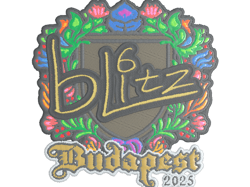 Sticker | bLitz (Embroidered) | Budapest 2025