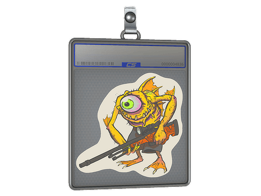 Sticker Slab | Yellow Cyclawps