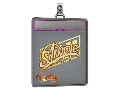 Sticker Slab | s1mple (Holo) | Paris 2023