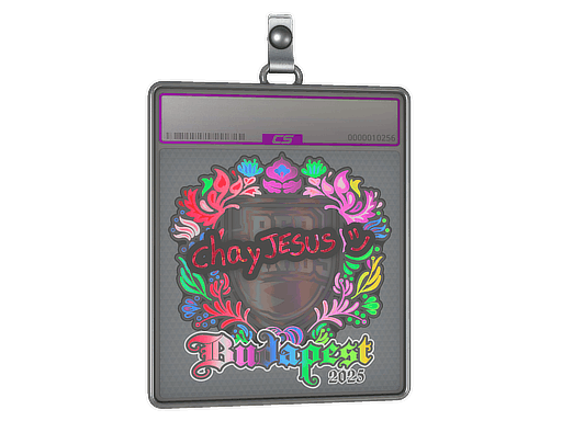 Sticker Slab | chayJESUS (Holo) | Budapest 2025