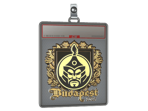 Sticker Slab | The Mongolz (Gold) | Budapest 2025