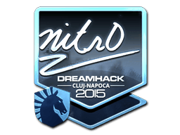 Sticker | nitr0 (Foil) | Cluj-Napoca 2015