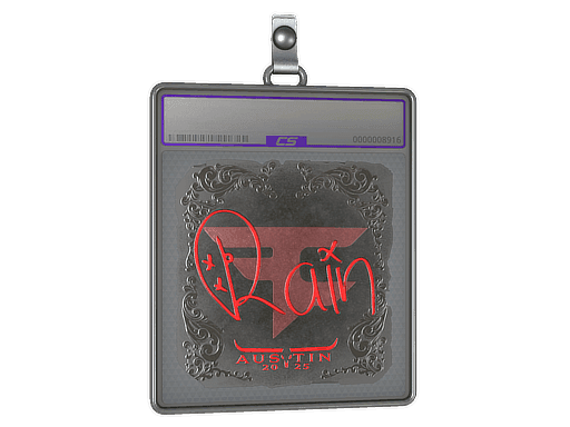 Sticker Slab | rain (Foil) | Austin 2025