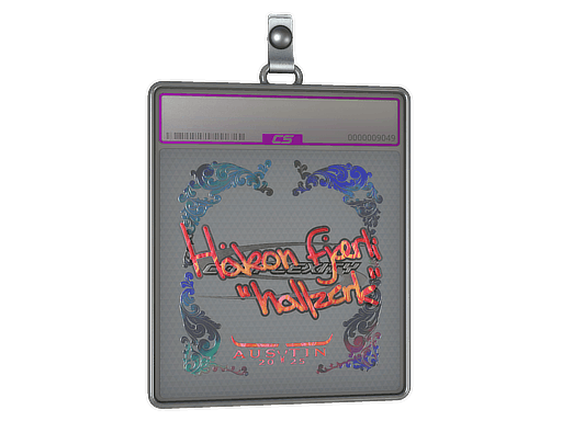 Sticker Slab | hallzerk (Holo) | Austin 2025