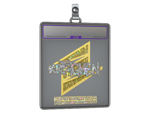 Sticker Slab | kraghen (Glitter) | Copenhagen 2024