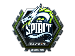 Sticker | Team Spirit (Foil) | London 2018
