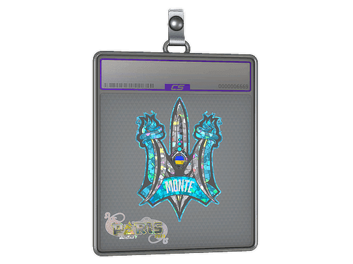 Sticker Slab | Monte (Glitter) | Paris 2023